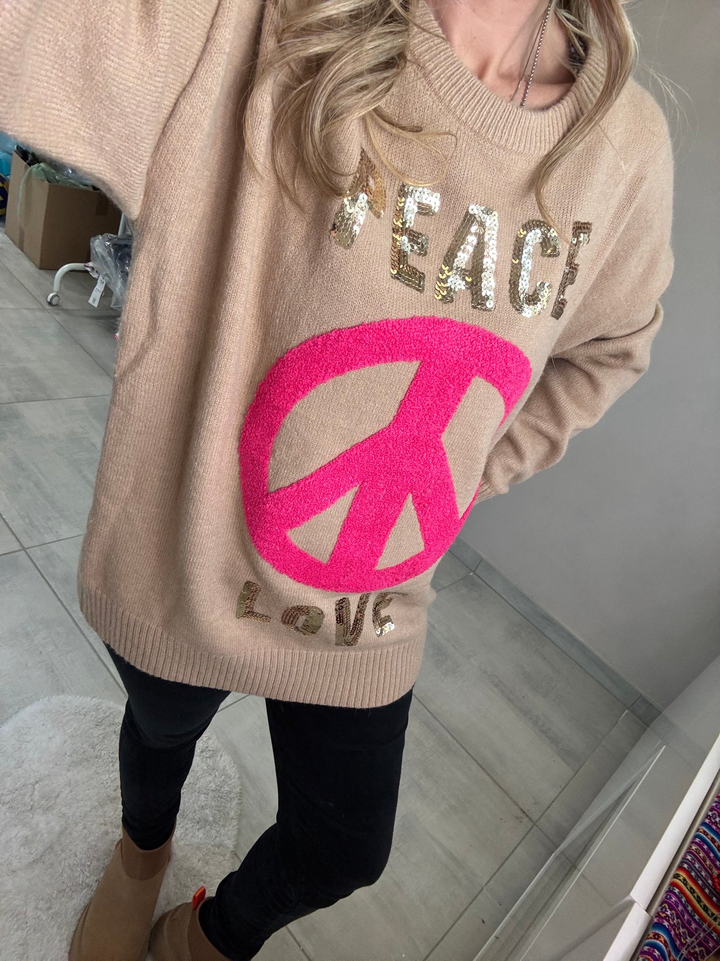Maglia PEACE AND LOVE ☮️