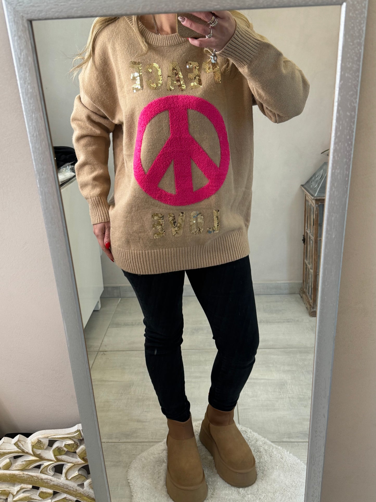 Maglia PEACE AND LOVE ☮️